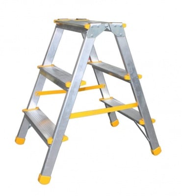 Дустранна алуминиева стълба 2x3 EUROSTYL - ALVE
