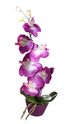 Изкуствена орхидея в саксия  QF503