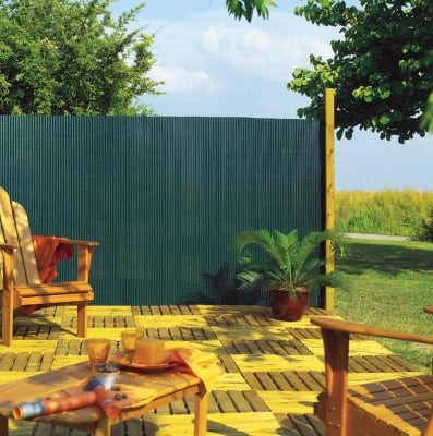 Декоративна ограда Plasticane бамбук 1.5x3 м. зелена