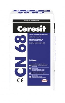 Саморазливна подова замазка CN 68 - Ceresit