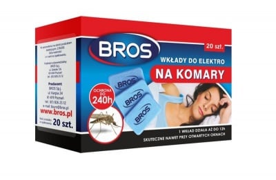 Таблетки за електрически изпарител против комари 20 бр.Bros