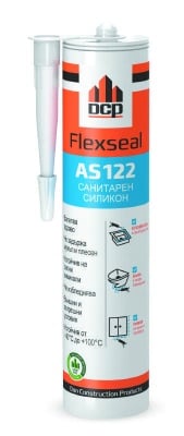 Санитарен силикон Flexseal AS122 - бял