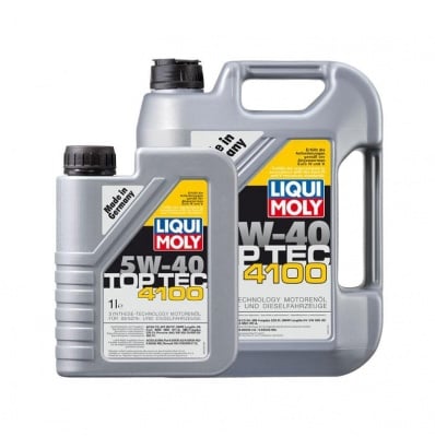 Моторно масло Liqui Moly TOP TEC 4100 5W-40 1 литър