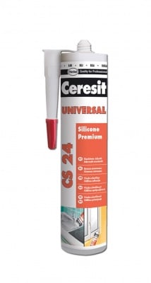 Универсален силикон Ceresit CS24 бял
