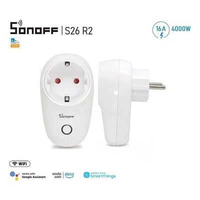 Smart контакт SONOFF с Wi-Fi управление - S26R2TPF