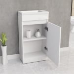 Долен шкаф за баня с умивалник Inter Ceramic ИЛИНА