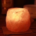 Хималайска солна лампа свещник