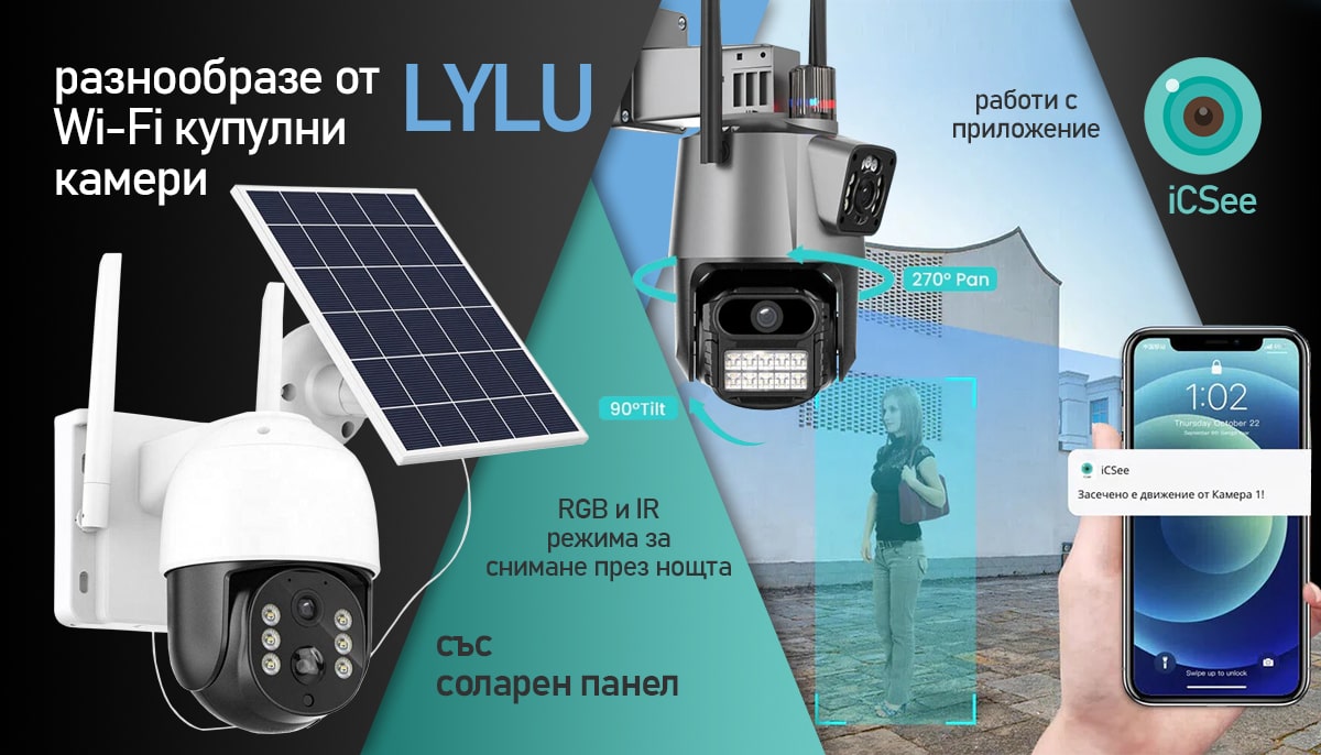 tablet Wi-Fi Security Cameras LYLU