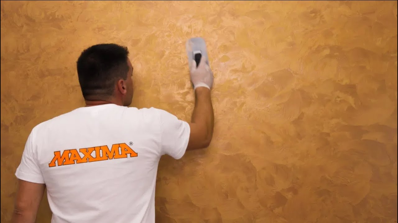 MAXIDECOR Velvet ефектна интериорна боя на водна основа MAXIMA / база Aluminum