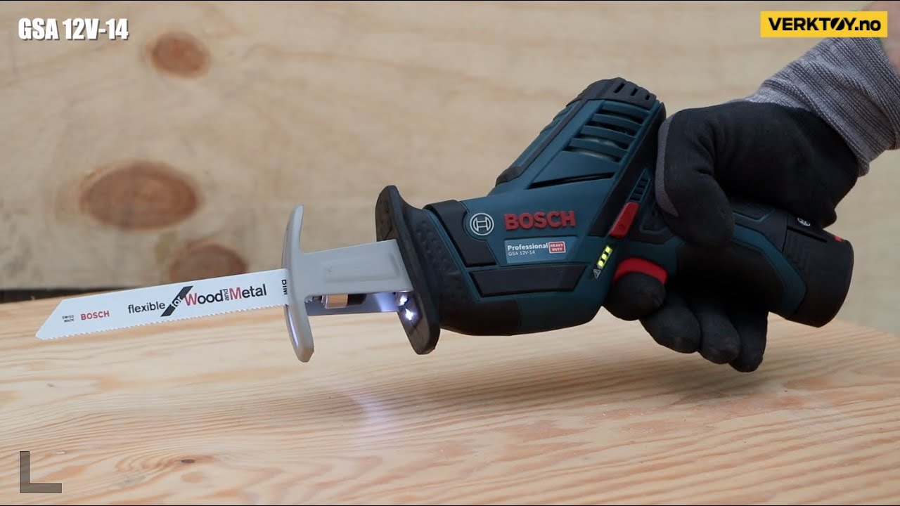 Акумулаторен саблен трион Bosch Professional GSA 12V-14