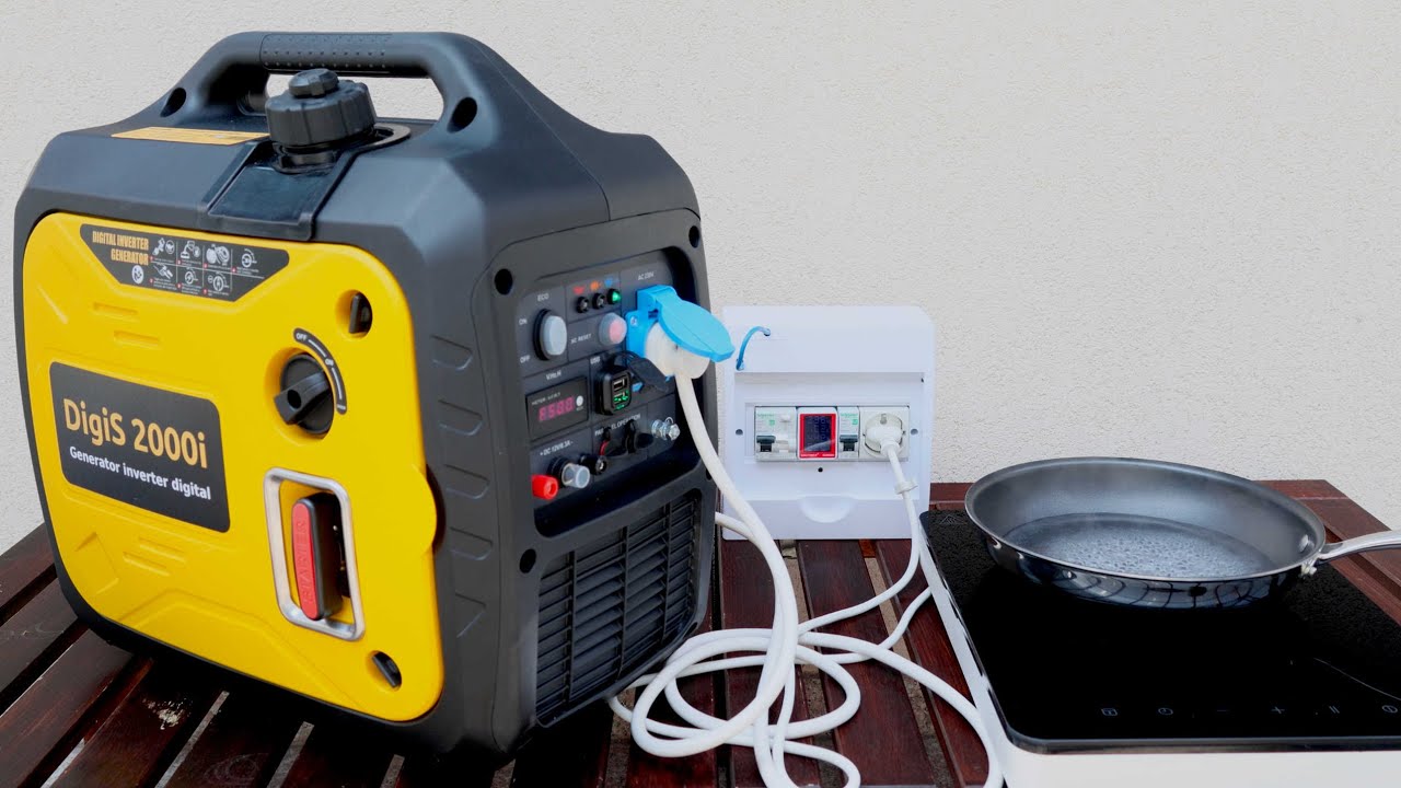 Бензинов инверторен дигитален генератор Stager DigiS 2000i - МОНОФАЗЕН 2 kW