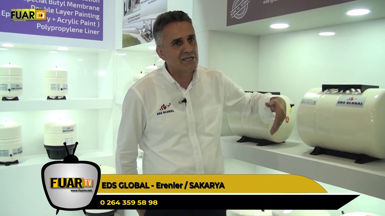 Хоризонтален разширителен съд EDS Global - 50 литра