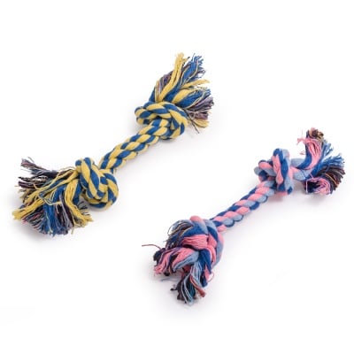 Играчка за куче - памучно въже 15 см