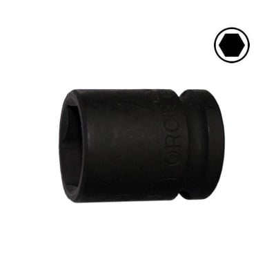 Вложка кована шестостен 1/2" - 21 мм. - FORCE