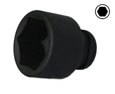 Вложка кована шестостен 1/2" 30 мм. - FORCE