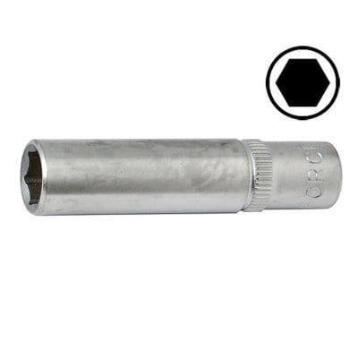 Вложка удължена шестограм 1/4" 9 мм. - FORCE