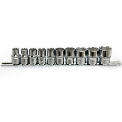 Комплект вложки шестограм 1/2" 10 части - FORCE