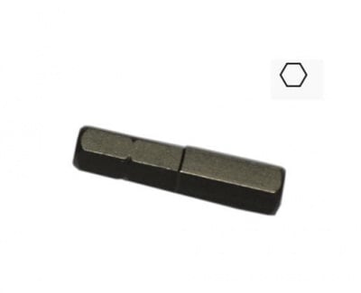 Накрайник шестограм 1/4" 6 мм. - FORCE