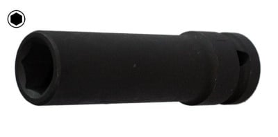 Вложка кована удължена 3/4" - 29 мм. шестостен - FORCE