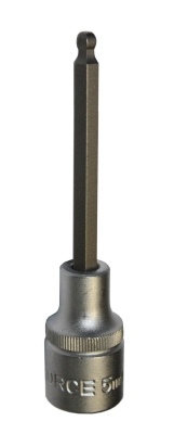 Вложка с накрайник шестостен 1/2" - 5 мм. - FORCE