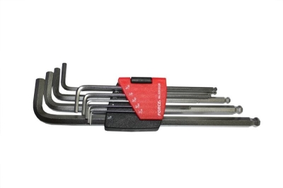 Комплект удължени Г-образни шестограми - 1/16" -3/8" 9 бр. - FORCE