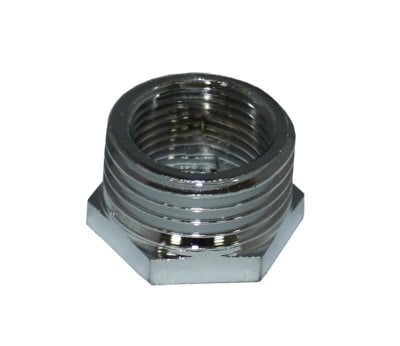 Редукция 1/2"х 3/4" месинг хром