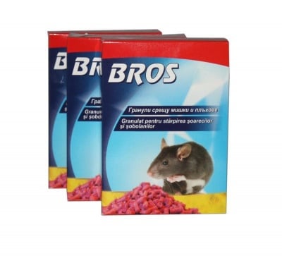 Гранули срещу мишки и плъхове - Bros
