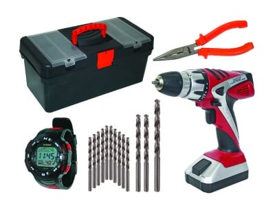 Акумулаторна бормашина RD-CDL05 + подаръци - Raider