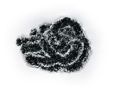 Коледна украса гирлянд със заснежен ефект 2