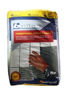 Универсално лепило с фибри Universal 25 кг. - BG Col