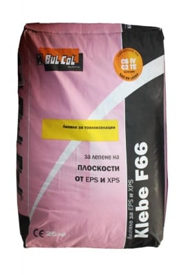 Лепило за топлоизолации 25 кг. Klebe F66 - BG Col