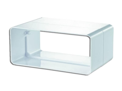 Конектор плосък Vents PVC