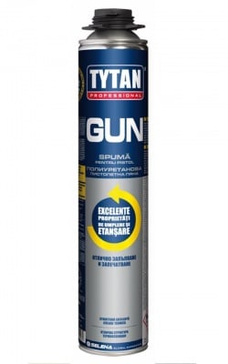 Полиуретанова пистолетна пяна GUN Tytan Professional