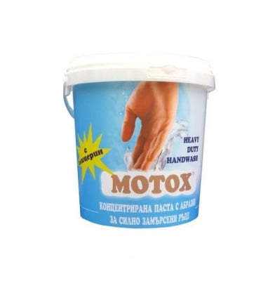 Паста за силно замърсени ръце 1.5 кг.  Motox