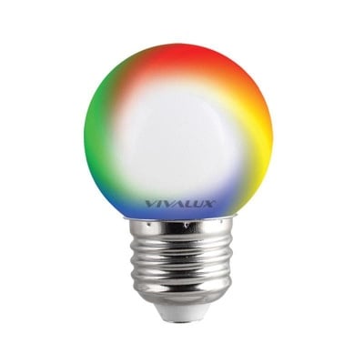 LED лампа Colors LED - CL 0,5W G45 RGB Vivalux
