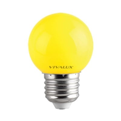 LED лампа Colors LED - CL 1W G45 YELLOW Vivalux
