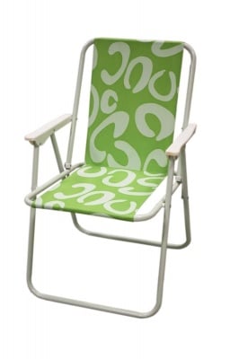 Сгъваем стол - зелен