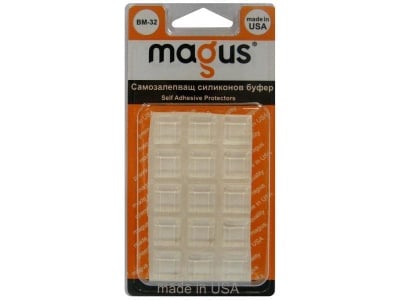 Самозалепващи буфери прозрачни 15 бр. - Magus