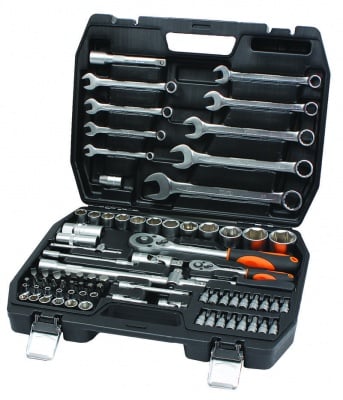 Комплект гедоре 82 части 1/4" & 1/2" - Gadget
