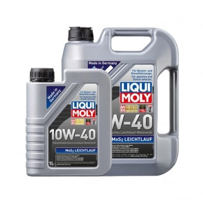 Моторно масло Liqui Moly  MoS2 LEICHTLAUF 10W-40 1 литър