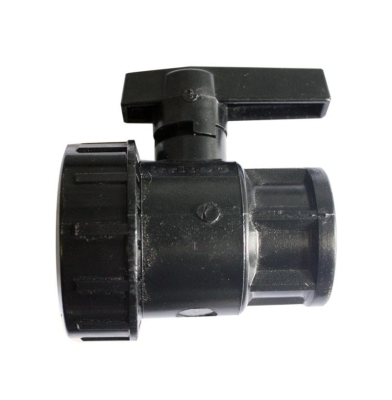 КРАН PVC С ГАЙКА 3/4" Ж.