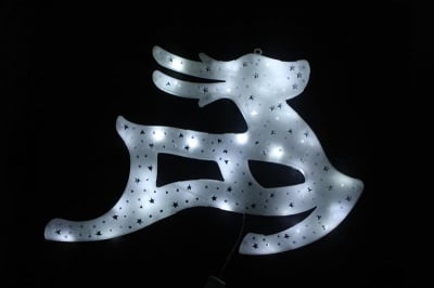 Светеща LED фигура еленче