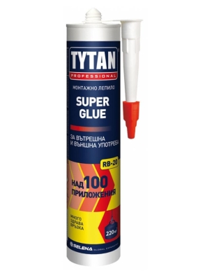 Монтажно леипило Super Glue RB20 Tytan Professional