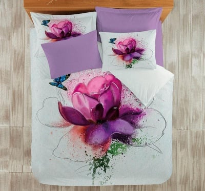 Спален комплект 3D Violet - Roxyma Dream
