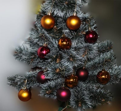 Комплект коледни играчки