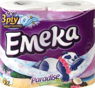 ТОАЛЕТНА ХАРТИЯ EMEKA PARADISE 4 БР.