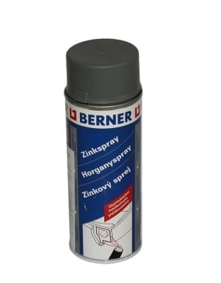 СПРЕЙ ЦИНКОВ 98%Zink 500C 400мл. СИВ BERNER