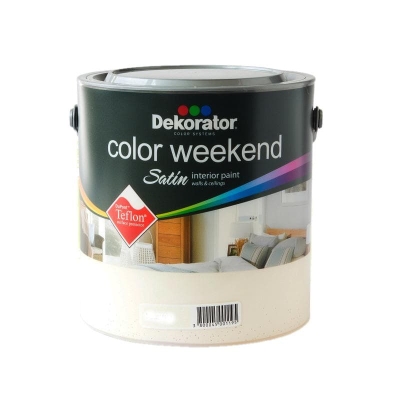 Латекс Color Weekend satin teflon Dekorator