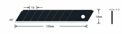 Остриета за макетен нож  SK2 H/FD-B50 10