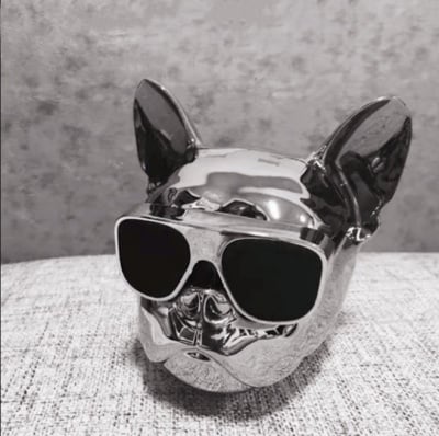 Безжична преносима Bluetooth колонка French bulldog Sylver